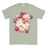 Matcha pink christmas santa claus Classic Tee - MaliasSmallBusiness