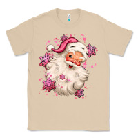 Mushroom pink christmas santa claus Classic Tee - MaliasSmallBusiness