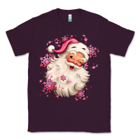 Plum pink christmas santa claus Classic Tee - MaliasSmallBusiness