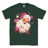 Sports Green pink christmas santa claus Classic Tee - MaliasSmallBusiness