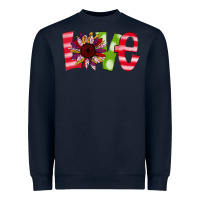Navy love sunflower Heavyweight Sweatshirt - Bettercallsaul
