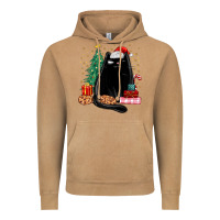 Vintage Camel christmas black cat Vintage Hoodie - MaliasSmallBusiness