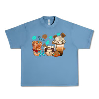 Pebble Blue dog coffee cups with  food container bbs Urban Heavy Tee - BundleAndBundleShop
