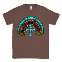 Chestnut cross christmas rainbow Classic Tee - JahusDesignShop