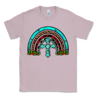 Lilac cross christmas rainbow Classic Tee - JahusDesignShop