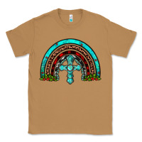 Toasted Coconut cross christmas rainbow Classic Tee - JahusDesignShop