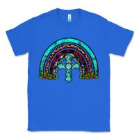 True Royal cross christmas rainbow Classic Tee - JahusDesignShop