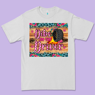 Dibs On The Driver Premium Tee Designed By Jahusdesignshop