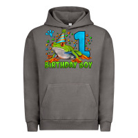 Pigment Tornado birthday boy frog age 1 Urban Hoodie - LillyAllenDesigns
