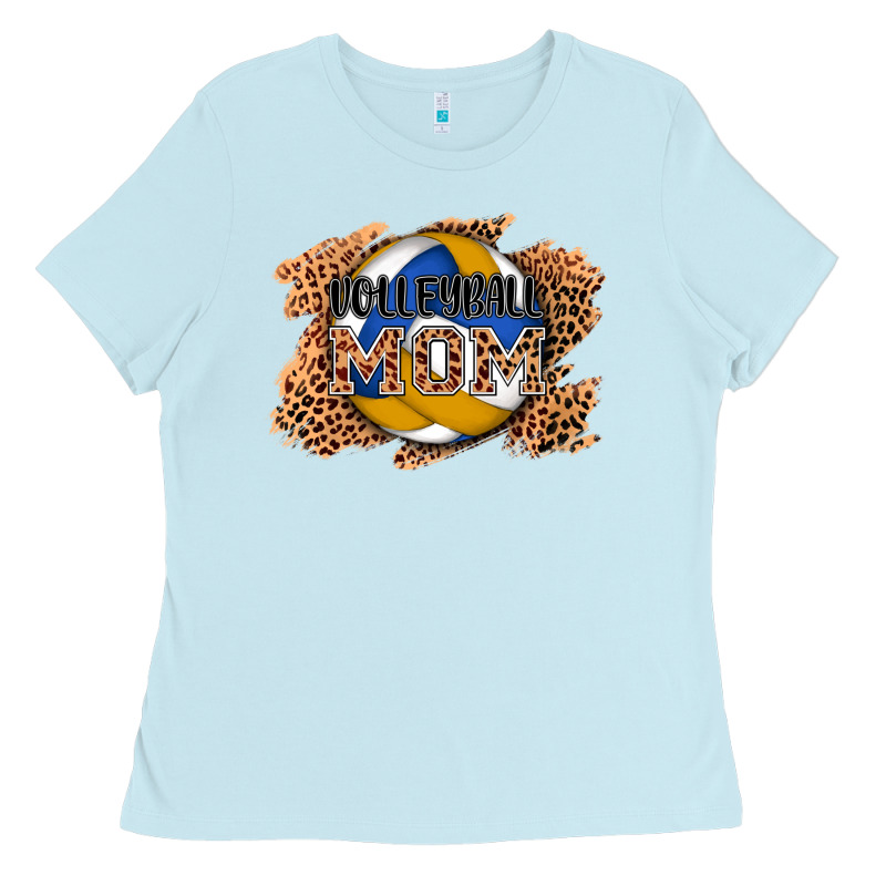 Volleyball Mom Ladies Tee by AdoDesignShop | Teevron