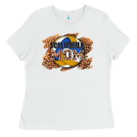 White volleyball mom Ladies Tee - AdoDesignShop