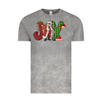 Cloud Rock Joy Black Santa Vintage Tee - MaliasSmallBusiness