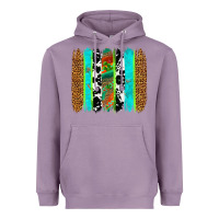 Lavender western brushstrokes Heavyweight Hoodie - OliviaCreatesArt