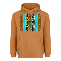 Meerkat western brushstrokes Heavyweight Hoodie - OliviaCreatesArt