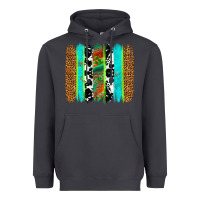 Smoke western brushstrokes Heavyweight Hoodie - OliviaCreatesArt