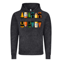 Custom Crayons With Pencil Vintage Hoodie | Teevron