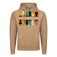 Vintage Coffee custom crayons with pencil Vintage Hoodie - NancyCooperArtShop