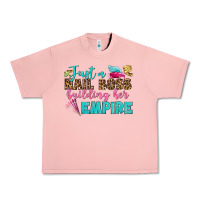 Salmon just a nail boss building her empire bbs Urban Heavy Tee - BundleAndBundleShop