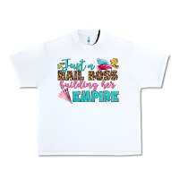 White just a nail boss building her empire bbs Urban Heavy Tee - BundleAndBundleShop