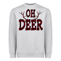 Oh Deer Tshirt Heavyweight Sweatshirt | Teevron