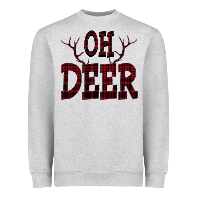 Oh Deer Tshirt Heavyweight Sweatshirt by Bettercallsaul | Teevron