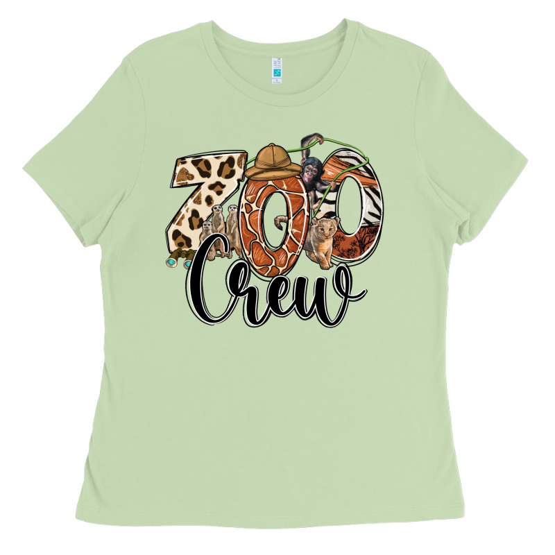 Zoo Crew Safari Animals Ladies Tee by RanaPortraitStore | Teevron