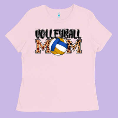 Volleyball Mom Ladies Tee Designed By Adodesignshop