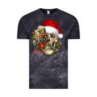 Cloud Black So merry it's scary Vintage Tee - NancyCooperArtShop