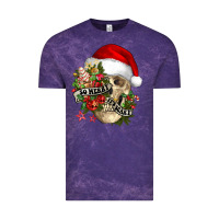 Cloud Purple So merry it's scary Vintage Tee - NancyCooperArtShop