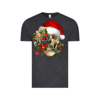 Vintage Black So merry it's scary Vintage Tee - NancyCooperArtShop