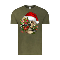 Vintage Olive So merry it's scary Vintage Tee - NancyCooperArtShop