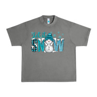 Tornado let it snow with cute snowman bbs Urban Heavy Tee - BundleAndBundleShop