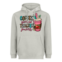 Moon Dust coffee gives me teacher powers Heavyweight Hoodie - OliviaCreatesArt