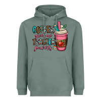 Sage coffee gives me teacher powers Heavyweight Hoodie - OliviaCreatesArt