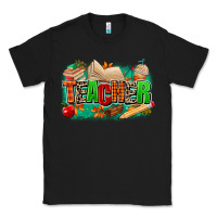 Black teacher fall Classic Tee - MaliasSmallBusiness