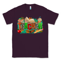 Plum teacher fall Classic Tee - MaliasSmallBusiness
