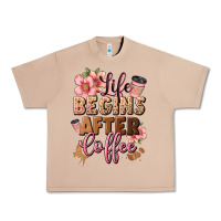 Burro life begins after coffee Urban Heavy Tee - JahusDesignShop