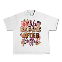 Lunar Rock life begins after coffee Urban Heavy Tee - JahusDesignShop