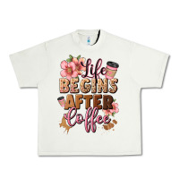 Pistachio life begins after coffee Urban Heavy Tee - JahusDesignShop