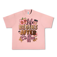 Salmon life begins after coffee Urban Heavy Tee - JahusDesignShop