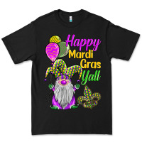 Black happy mardi gras y'all Premium Tee - BarkalooDesign