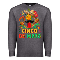 Charcoal Heather My first cinco de mayo Premium Sweatshirt - FaDigitalArtStudio