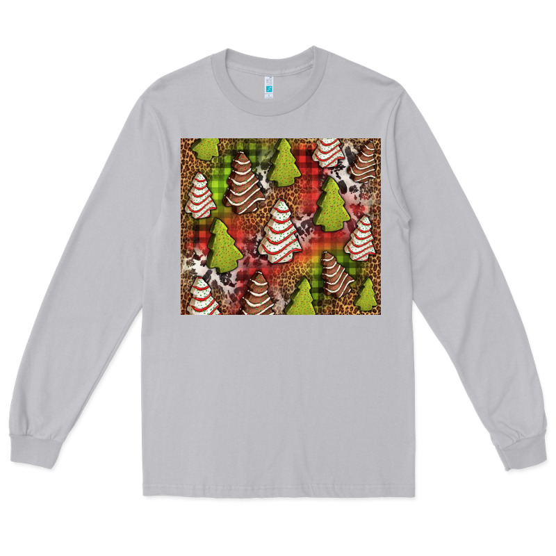 Christmas Cakes Western Long Sleeve Tee by Jasminsmagicworld | Teevron