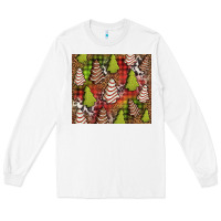 White Christmas cakes western Long Sleeve Tee - Jasminsmagicworld