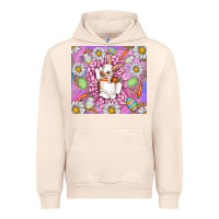 Sandshell Easter Bunny Urban Hoodie - CowhideDigitalArt
