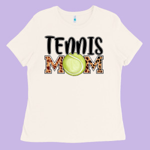 Tennis Mom Ladies Tee Designed By Adodesignshop