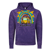 Cloud Purple bus driver rainbow Vintage Hoodie - NancyCooperArtShop