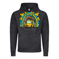 Vintage Arctic bus driver rainbow Vintage Hoodie - NancyCooperArtShop