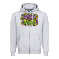 Heather Grey on tuesday we wear beads Zipper Hoodie - CowGirlArtShop