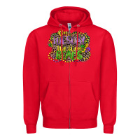 Red on tuesday we wear beads Zipper Hoodie - CowGirlArtShop